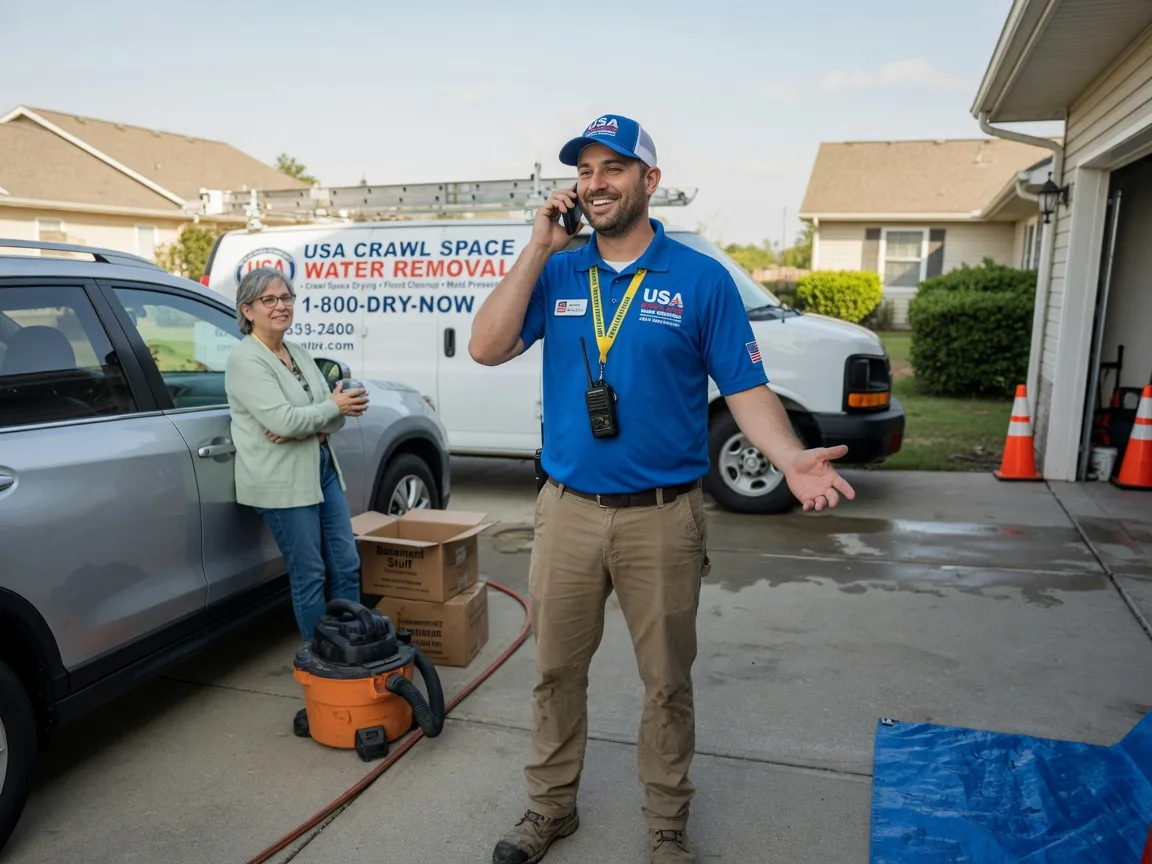 Crawl Space Water Removal Tuscaloosa, AL FAQs